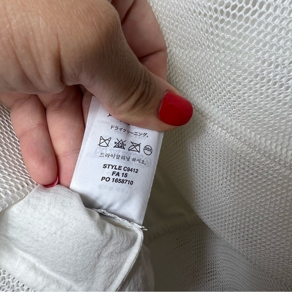 J.Crew Mesh Long Sleeve Lightweight Sweater C9412 - Picture 9 of 9